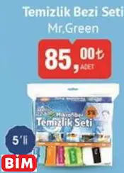 MR.GREEN TEMİZLİK BEZİ SETİ MR.GREEN TEMİZLİK BEZİ SETİ